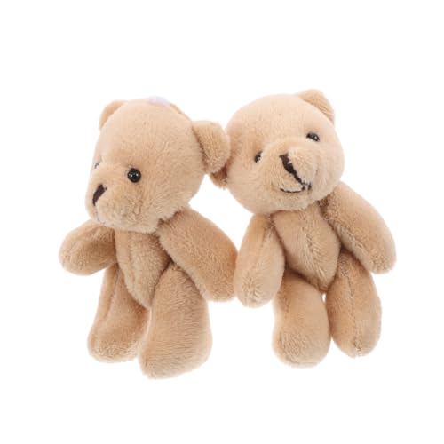 GETAJGHSD 2 Stück Puppenhauspuppe Kleine Kuscheltiere Weihnachtskuscheltiere Bär Ornament Mini Weihnachtsplüsch Weihnachtsbären Stoffbär Puppe Minibären Bär Schlüsselanhänger GETAJGHSD 2 Stück Puppenhauspuppe Kleine Kuscheltiere Weihnachtskuscheltiere Bär Ornament Mini Weihnachtsplüsch Weihnachtsbären Stoffbär Puppe Minibären Bär Schlüsselanhänger von GETAJGHSD