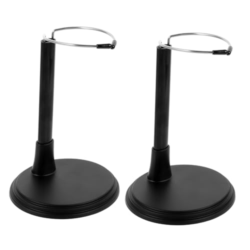 GETAJGHSD 2 Stück Puppenständer für Actionfiguren Verstellbarer Doll Support Stand Stabiler Halter für Heim und Shop für Puppen und Figurenpräsentation Schwarz von GETAJGHSD