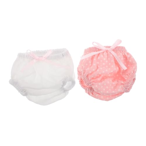 GETAJGHSD 2 Stück Puppenunterwäsche , Stoffwindeln Für Babys , Babypuppenkleidung , Mädchen Trainingshosen , Babypuppenwindeln , Babypuppenzubehör , Windeln Für Babypuppen GETAJGHSD 2 Stück Puppenunterwäsche , Stoffwindeln Für Babys , Babypuppenkleidung , Mädchen Trainingshosen , Babypuppenwindeln , Babypuppenzubehör , Windeln Für Babypuppen von GETAJGHSD