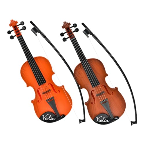 GETAJGHSD Vintage-geigenmodell Spielzeug für Jungen und Mädchen 2 Stück Musikinstrumente für Jungen Kleinkind-instrumentenspielzeug Musikalische Früherziehung GETAJGHSD Vintage-geigenmodell Spielzeug für Jungen und Mädchen 2 Stück Musikinstrumente für Jungen Kleinkind-instrumentenspielzeug Musikalische Früherziehung von GETAJGHSD