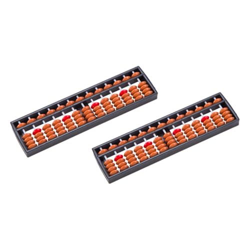 GETAJGHSD 2 Stücke Multifunktions-kleine Abakuse Tragbare Kinder Abakuses Traditionelle Arithmetische Abakkorde GETAJGHSD 2 Stücke Multifunktions-kleine Abakuse Tragbare Kinder Abakuses Traditionelle Arithmetische Abakkorde von GETAJGHSD