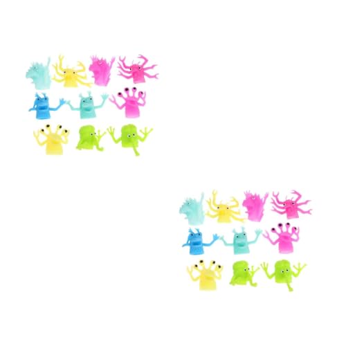 GETAJGHSD 20 Stck. Fingerpuppe Außerirdisches Tierpuppenspielzeug Für Tierfinger Handpuppe Fingerwesen Beängstigende Marionette Mini-Finger- Fingerspielzeug GETAJGHSD 20 Stck. Fingerpuppe Außerirdisches Tierpuppenspielzeug Für Tierfinger Handpuppe Fingerwesen Beängstigende Marionette Mini-Finger- Fingerspielzeug von GETAJGHSD