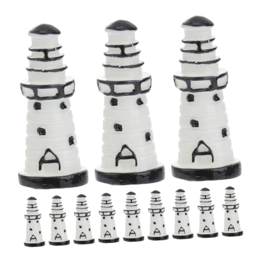 GETAJGHSD 20pcs Mini Leuchtturm Ornamente Dekorative Miniatur Leuchtturm Figuren Für Wohnkultur Leuchtturm Spielzeug von GETAJGHSD