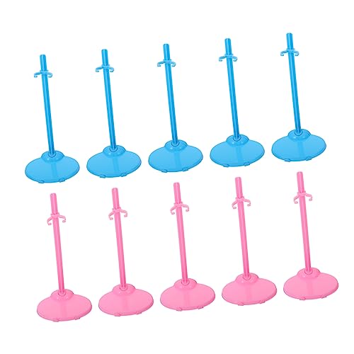 GETAJGHSD 20 Stücke Kunststoff Taille Feste Puppe Support Puppe Dress Up Halter Stand Puppenhalterung GETAJGHSD 20 Stücke Kunststoff Taille Feste Puppe Support Puppe Dress Up Halter Stand Puppenhalterung von GETAJGHSD