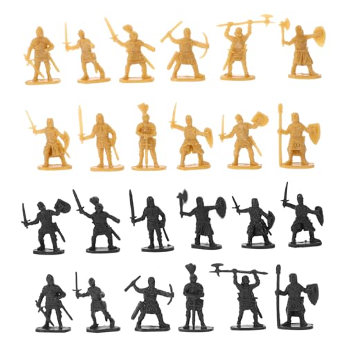 GETAJGHSD 200 Stück Soldatenmodell Spielzeug Menschenmodell Realistische Miniaturmenschen Mini Menschenfiguren Mikrofiguren Minifigur Mini Soldatenfiguren Sandtisch Menschenfigur Winzige von GETAJGHSD