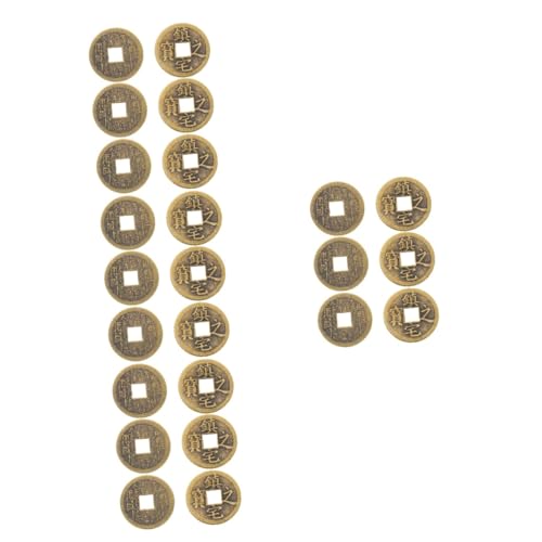 GETAJGHSD Pcs Kupfermünzenauto-Hanger-Simulation Ancient Dekorative Messingmünzen Armband DIY Charme Brass Chinesische Münzhandwerk Chinesische Design- Multifunktion von GETAJGHSD