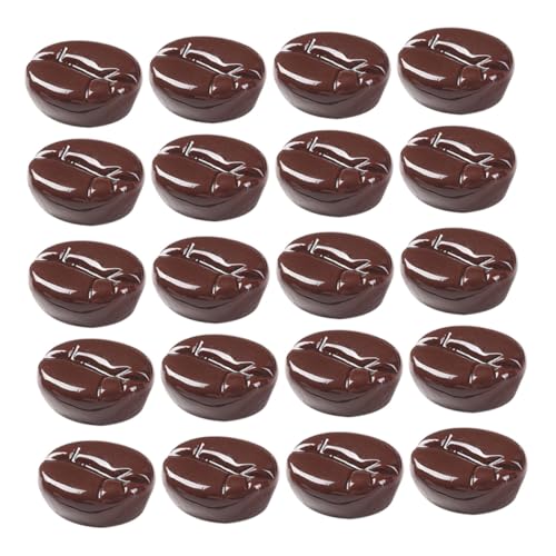 GETAJGHSD 25 Stück Teiliges Simulierte Kaffeebohnen Dekoration Realistisch Langlebig DIY Zubehör für Handyzubehör Haarclips Cafés Restaurants Partydeko GETAJGHSD 25 Stück Teiliges Simulierte Kaffeebohnen Dekoration Realistisch Langlebig DIY Zubehör für Handyzubehör Haarclips Cafés Restaurants Partydeko von GETAJGHSD