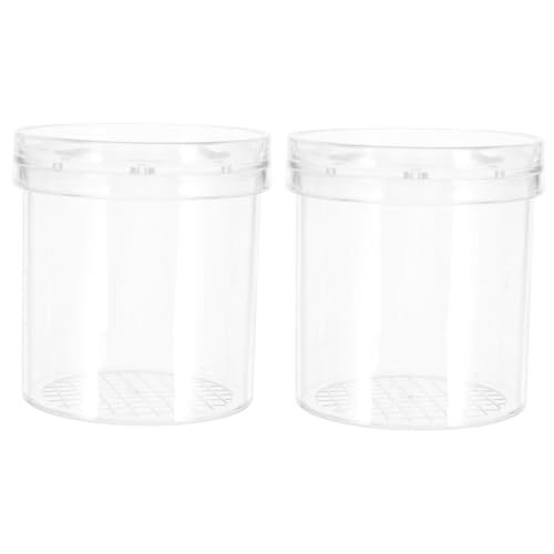 GETAJGHSD 2er-Box Musterbox Zuschauer Lupenbehälter Deckel Fernglas Ding Im Freien Netz Insektenbehälter Vergrößerungsbehälter Insektentöpfe Abs Transparent GETAJGHSD 2er-Box Musterbox Zuschauer Lupenbehälter Deckel Fernglas Ding Im Freien Netz Insektenbehälter Vergrößerungsbehälter Insektentöpfe Abs Transparent von GETAJGHSD