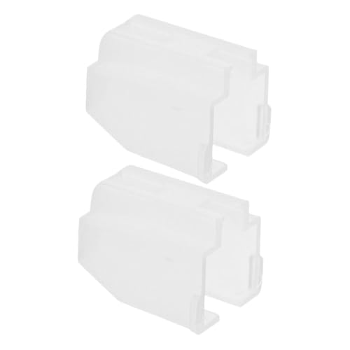 GETAJGHSD 2stücke Teiliges Plattenspieler Nadel Schutzabdeckung Semitransparentes Design Für Stylus Schutz Langlebiger Nadelabdeckung Für Vinyl Schallplatten Für Regelmäßige Nutzung von GETAJGHSD