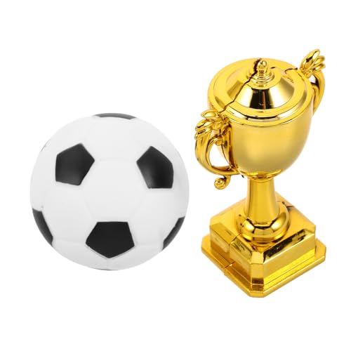 GETAJGHSD 3 Sätze Miniatur Goldtrophäe Fußball Modell Puppenhaus Dekoration Sportliche Auszeichnung für Kuchen Kindergeburtstag und Schulfeier Detailreiche Gestaltung und Wiederverwendbar GETAJGHSD 3 Sätze Miniatur Goldtrophäe Fußball Modell Puppenhaus Dekoration Sportliche Auszeichnung für Kuchen Kindergeburtstag und Schulfeier Detailreiche Gestaltung und Wiederverwendbar von GETAJGHSD