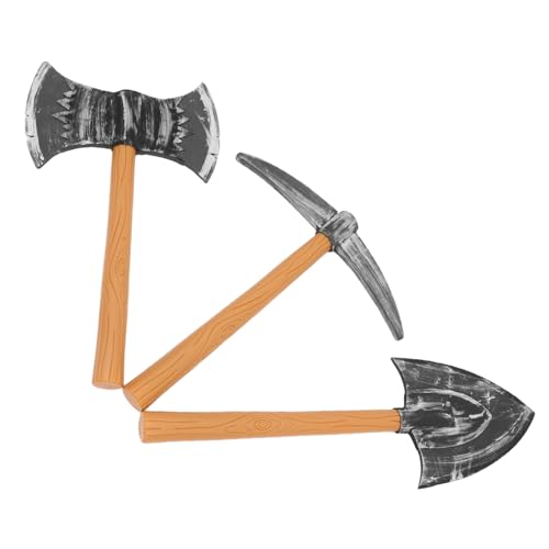 GETAJGHSD 3stücke Schaum Pickaxe Für Halloween Cosplay Requisiten Für Kostüme Bühnenaufführungen Und Sicherheitsspielzeug Für Kreative Rollenspiele von GETAJGHSD