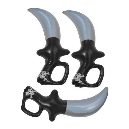 GETAJGHSD 3stücke Aufblasbare Piratenschwerter Inflatable Balloon Toy Für Kindergeburtstagsfeiern Und Cosplay Perfektes Zubehör Für Piratenmottopartys GETAJGHSD 3stücke Aufblasbare Piratenschwerter Inflatable Balloon Toy Für Kindergeburtstagsfeiern Und Cosplay Perfektes Zubehör Für Piratenmottopartys von GETAJGHSD