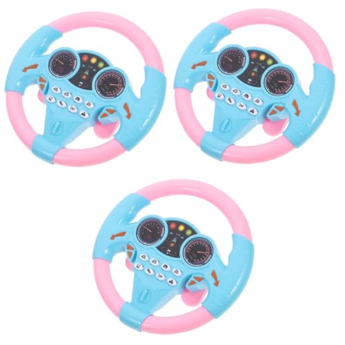 GETAJGHSD 3 Teiliges Musikalisches Lenkrad Spielzeug, Simulation, Fahrlenkrad Spielzeug, Kleinkind Fahrspiel, Kinder Fahrspielzeug, Kinderspielzeug, Rollenspiel, Fahrspielzeug, Kinder GETAJGHSD 3 Teiliges Musikalisches Lenkrad Spielzeug, Simulation, Fahrlenkrad Spielzeug, Kleinkind Fahrspiel, Kinder Fahrspielzeug, Kinderspielzeug, Rollenspiel, Fahrspielzeug, Kinder von GETAJGHSD