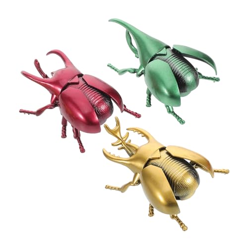 GETAJGHSD 3 Teiliges Uhrwerk Modell, Aprilscherz, Insektenmodell, Aprilscherz Spielzeug, Realistisches Insektenspielzeug, Asiatisches Abschreckungsspielzeug, Spielzeug, Kniffliges von GETAJGHSD