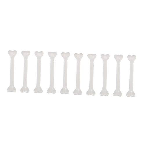 GETAJGHSD 30 Stücke Simulation Menschliche Bonschen Halloween Party Garten Dekore Skeleton Knochen (weiß) von GETAJGHSD