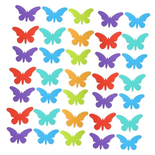 GETAJGHSD 36 Stück Eva Butterfly Sticker Details für die Parteidekoration Basteln Sie Schmetterlingsdekorationen Schmetterlinge DIY-Ornamente Schmetterlingsschäume zum Basteln GETAJGHSD 36 Stück Eva Butterfly Sticker Details für die Parteidekoration Basteln Sie Schmetterlingsdekorationen Schmetterlinge DIY-Ornamente Schmetterlingsschäume zum Basteln von GETAJGHSD