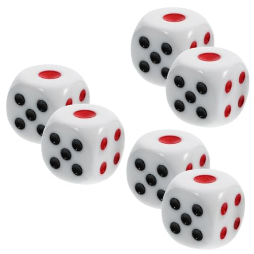GETAJGHSD 3sets Große Harz Set 6-seitige Abgerundete Ecken Für Party Spiele 2 Stücke * 3 GETAJGHSD 3sets Große Harz Set 6-seitige Abgerundete Ecken Für Party Spiele 2 Stücke * 3 von GETAJGHSD