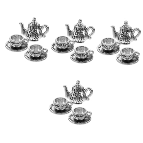 GETAJGHSD 4 Sets Mini Aus Metall, Mini Küchenzubehör, Miniatur Utensilien, Teezubehör, Rollenspielzeug, Puppenhaus, Teetasse, Puppenhaus Minimodelle, Mini Hauszubehör, Miniatur GETAJGHSD 4 Sets Mini Aus Metall, Mini Küchenzubehör, Miniatur Utensilien, Teezubehör, Rollenspielzeug, Puppenhaus, Teetasse, Puppenhaus Minimodelle, Mini Hauszubehör, Miniatur von GETAJGHSD