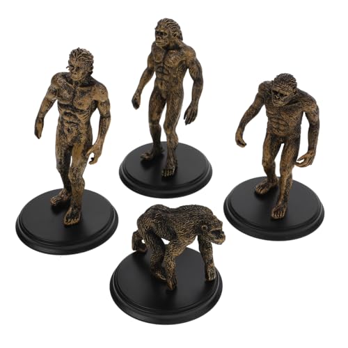GETAJGHSD 4 Stück Lehrmittel Für Affenmann Lehrmodelle Prähistorische Lebensszene Primitive Menschliche Modelle Primitive Menschen Modell Mini Szenen Requisiten Primitives GETAJGHSD 4 Stück Lehrmittel Für Affenmann Lehrmodelle Prähistorische Lebensszene Primitive Menschliche Modelle Primitive Menschen Modell Mini Szenen Requisiten Primitives von GETAJGHSD