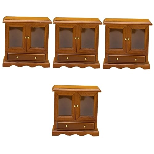 GETAJGHSD 4 Stück Miniatur-Bücherregal für kinderspielzeug Toys for spielzeuge für Kid Toys Mini- Holzmöbel Zubehör für Puppenhäuser hölzern Light Brown GETAJGHSD 4 Stück Miniatur-Bücherregal für kinderspielzeug Toys for spielzeuge für Kid Toys Mini- Holzmöbel Zubehör für Puppenhäuser hölzern Light Brown von GETAJGHSD