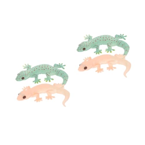 GETAJGHSD 4 Stück Simulation Gecko Eidechsen Ornament Simulation Tiermodell Eidechsenerkennungsmodell Eidechsenfiguren Eidechsendekoration Realistische Eidechsenmodelle Miniatur GETAJGHSD 4 Stück Simulation Gecko Eidechsen Ornament Simulation Tiermodell Eidechsenerkennungsmodell Eidechsenfiguren Eidechsendekoration Realistische Eidechsenmodelle Miniatur von GETAJGHSD