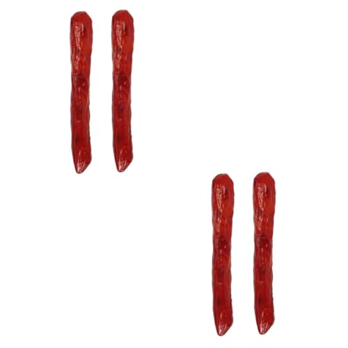 GETAJGHSD 4 Stück Simuliertes Wurstmodell, Fake Food, Fotografie Requisite, Wurstfotografie Modell, Party Requisite, Fake Food Dekoration, PVC, Fake Wurst, Fake Wurst, Food Modell, Fake GETAJGHSD 4 Stück Simuliertes Wurstmodell, Fake Food, Fotografie Requisite, Wurstfotografie Modell, Party Requisite, Fake Food Dekoration, PVC, Fake Wurst, Fake Wurst, Food Modell, Fake von GETAJGHSD