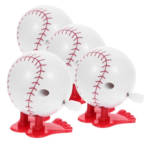 GETAJGHSD 4 Stücke Wind up Baseball Spielzeug Keine Batterie Erforderlich Sport Uhrwerk Spielzeug Sicher Gesunde Jungen und Mädchen GETAJGHSD 4 Stücke Wind up Baseball Spielzeug Keine Batterie Erforderlich Sport Uhrwerk Spielzeug Sicher Gesunde Jungen und Mädchen von GETAJGHSD