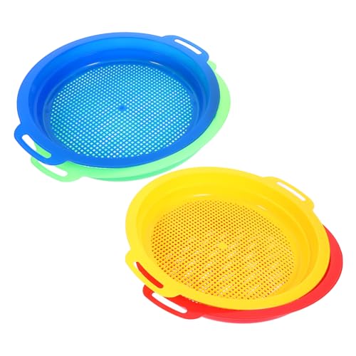 GETAJGHSD 4 Stück Teiliges Kunststoff Sandsieb für Strandspielzeug für Sommeraktivitäten Leicht und Handlich Sandkasten oder Am Strand Zufällige Farbe Zufällige Farbe GETAJGHSD 4 Stück Teiliges Kunststoff Sandsieb für Strandspielzeug für Sommeraktivitäten Leicht und Handlich Sandkasten oder Am Strand Zufällige Farbe Zufällige Farbe von GETAJGHSD