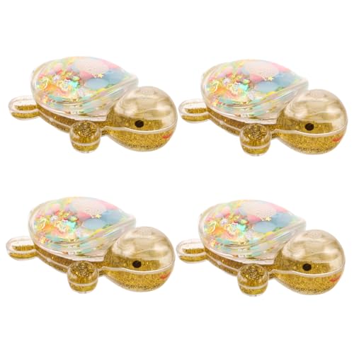 GETAJGHSD 4-teiliges Badeschildkröten-Spielzeug: Baby-Kleinkind-wasserspielzeug Mit Flüssiger Bewegung, Meerestierfigur Zum Schwimmen in Der Badewanne, Für Jungen Und Mädchen, Sommerpool, von GETAJGHSD