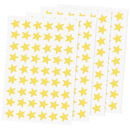 GETAJGHSD 40 Blatt Goldene Aluminiumfolie Stern Aufkleber Selbstklebende Belohnungssticker für Schüler Wiederablösbar Motivierende Klebesterne für Schule Büro und Bastelprojekte GETAJGHSD 40 Blatt Goldene Aluminiumfolie Stern Aufkleber Selbstklebende Belohnungssticker für Schüler Wiederablösbar Motivierende Klebesterne für Schule Büro und Bastelprojekte von GETAJGHSD