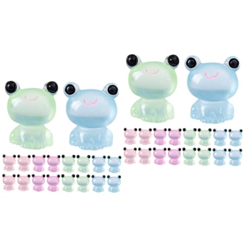 GETAJGHSD 40stücke Teiliges Miniatur Frosch Figuren Aus Harz Luminous Cartoon Frosch Dekorationen Für Garten Puppenhaus Moos Landschaft Und Terrarium Für Kreative Deko- GETAJGHSD 40stücke Teiliges Miniatur Frosch Figuren Aus Harz Luminous Cartoon Frosch Dekorationen Für Garten Puppenhaus Moos Landschaft Und Terrarium Für Kreative Deko- von GETAJGHSD
