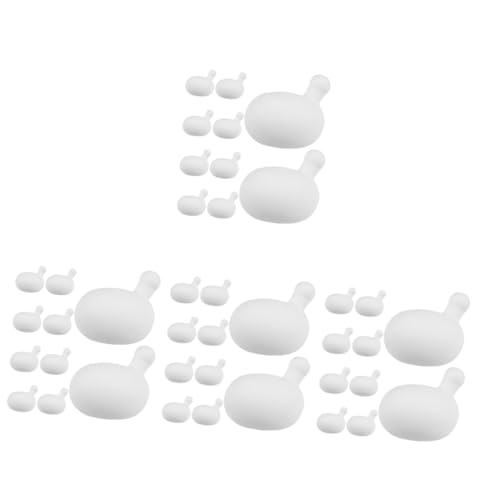 GETAJGHSD 40 Stück Seifenblasen Innenkernbälle, Einsätze, Seifenblasen Set, Häkel Seifenblasen, Kleine Seifenblasen, Fülleinsatz, Seifenblasen Ersatzseifenblasen, Party, Seifenblasen von GETAJGHSD