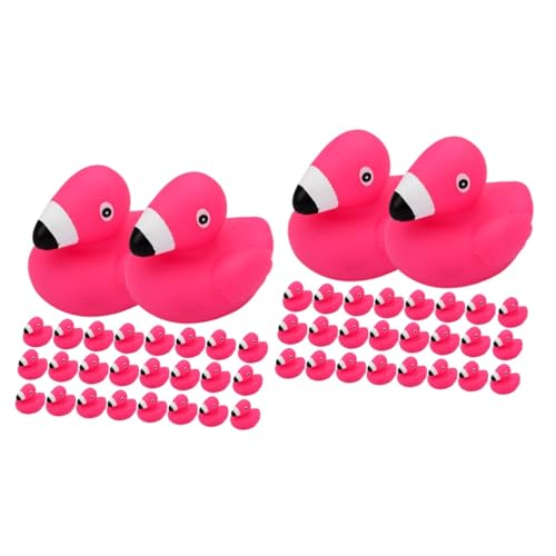GETAJGHSD 48 Stück Flamingo Spielzeug, Spielzeuge Für Die Badezeit, Kinder Badespielzeug, Badespielzeug Für Kleinkinder, Tier Badespielzeug, Badespielzeug Für Kinder, Cartoon Badespielzeug, von GETAJGHSD