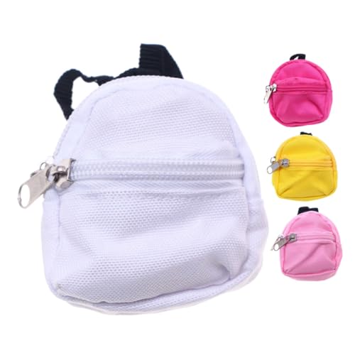GETAJGHSD 4Stücke Rucksack für Puppenhäuser Teiliges und Tragbares Schulbedarf für Kreative Fotografie und Mikrolandschaften GETAJGHSD 4Stücke Rucksack für Puppenhäuser Teiliges und Tragbares Schulbedarf für Kreative Fotografie und Mikrolandschaften von GETAJGHSD