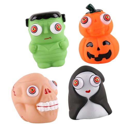 GETAJGHSD 4pcs Dekompressionsspielzeug Flexible Squeeze -Spielzeug Kleinkinder Spielzeug Stress Entspannter Cartoon -Form -Squeeze -Spielzeug von GETAJGHSD