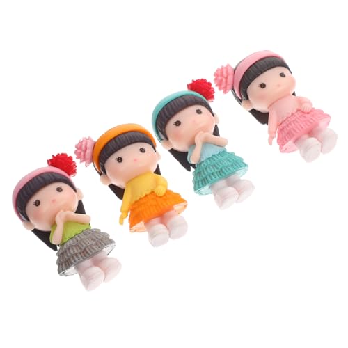 GETAJGHSD 4stücke Mädchenfigur Kleine Statue Dekoration Für Kuchen Und Schreibtisch Mädchen Deko Für Kinderzimmer Und Mikro-Landschaft GETAJGHSD 4stücke Mädchenfigur Kleine Statue Dekoration Für Kuchen Und Schreibtisch Mädchen Deko Für Kinderzimmer Und Mikro-Landschaft von GETAJGHSD