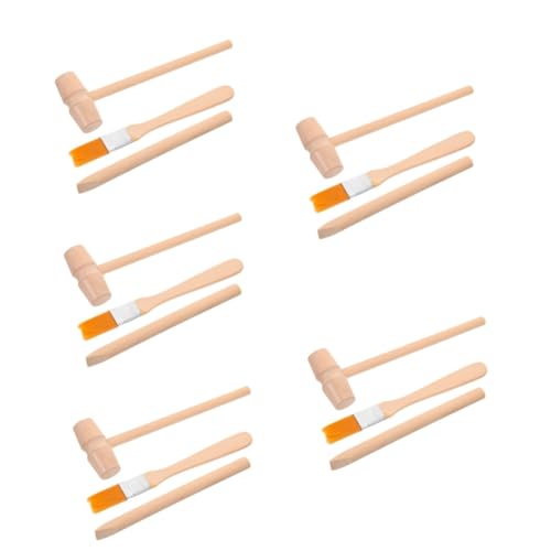 GETAJGHSD 5 Sätze Grabungsset mit Hammer Meißel und Pinsel Komplettes Grabungswerkzeug für Kleine für Experimente und Lernspiele Perfektes für Jungen GETAJGHSD 5 Sätze Grabungsset mit Hammer Meißel und Pinsel Komplettes Grabungswerkzeug für Kleine für Experimente und Lernspiele Perfektes für Jungen von GETAJGHSD