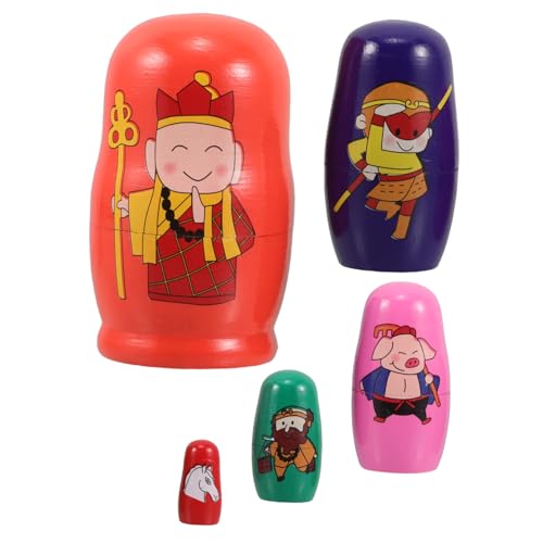 GETAJGHSD 5 Stück 5 Matroschkas Für Kinder, Russische Matrjoschkas, Pinguin Nussknacker Puppen Für Mädchen, Silikon Matrjoschkas, Nussknacker Matrjoschkas, Russische Puppen, Nesting GETAJGHSD 5 Stück 5 Matroschkas Für Kinder, Russische Matrjoschkas, Pinguin Nussknacker Puppen Für Mädchen, Silikon Matrjoschkas, Nussknacker Matrjoschkas, Russische Puppen, Nesting von GETAJGHSD