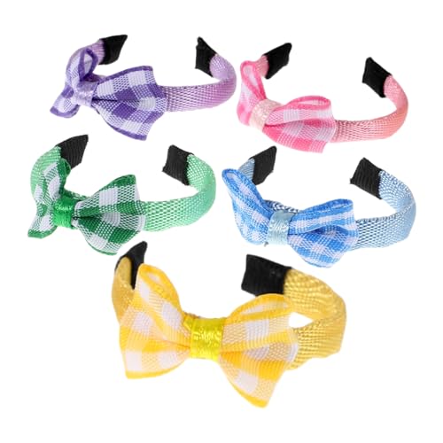 GETAJGHSD 5 Stück Puppenhaus-Stirnband Stirnband Puppen-Stirnband Kinderpuppenspielzeug Kleines Puppenstirnband Mini-Stirnband-Requisite Mini-Haarschmuck Haarband Für Puppen Stoff GETAJGHSD 5 Stück Puppenhaus-Stirnband Stirnband Puppen-Stirnband Kinderpuppenspielzeug Kleines Puppenstirnband Mini-Stirnband-Requisite Mini-Haarschmuck Haarband Für Puppen Stoff von GETAJGHSD