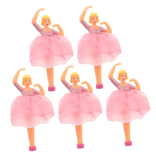GETAJGHSD 5 Stück Teiliges Ballettpuppen Dekoration für Musikbox Realistische Prinzessinnenfigur mit Glamourösem Rock für Puppendekoration Bezaubernde Ergänzung für Zuhause von GETAJGHSD