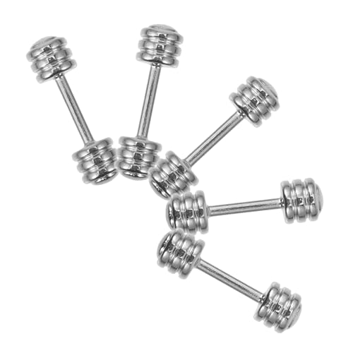 GETAJGHSD 5 Stücke 1:12 Miniatur Mini Hauszubehör Miniaturmetallhanteln Modelle GETAJGHSD 5 Stücke 1:12 Miniatur Mini Hauszubehör Miniaturmetallhanteln Modelle von GETAJGHSD