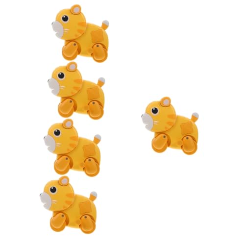 GETAJGHSD 5 Teiliges Aufzieh Tigerspielzeug, Aufziehspielzeug Für Kinder, Süßes Tierspielzeug, Aufziehtier, Aufziehspielzeug In Tierform, Aufziehspielzeug Mit Uhrwerk, Tierspielzeug, GETAJGHSD 5 Teiliges Aufzieh Tigerspielzeug, Aufziehspielzeug Für Kinder, Süßes Tierspielzeug, Aufziehtier, Aufziehspielzeug In Tierform, Aufziehspielzeug Mit Uhrwerk, Tierspielzeug, von GETAJGHSD