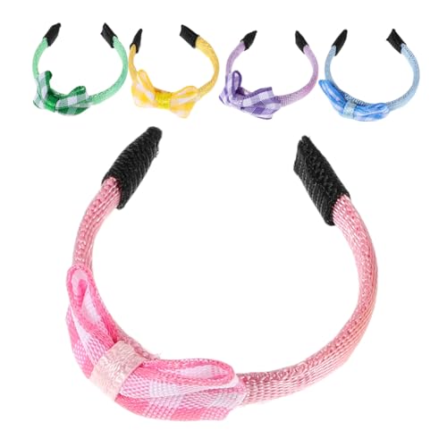 GETAJGHSD 5-teiliges Puppenhaus-haarzubehör Für Kinder, Mini-Puppen-Stirnband, Puppenhaus-Haar-spielset, DIY-haarreifen Für DIY-Haar-Styling Und Anziehspaß GETAJGHSD 5-teiliges Puppenhaus-haarzubehör Für Kinder, Mini-Puppen-Stirnband, Puppenhaus-Haar-spielset, DIY-haarreifen Für DIY-Haar-Styling Und Anziehspaß von GETAJGHSD