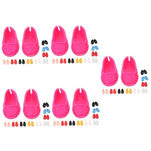 GETAJGHSD 50 Paar Schuhe Puppen Accessoires Puppen Schuhe Puppenhaus Zubehör Puppenhaus Dekoration Miniatur Windelspielzeug Figur kleines Hauszubehör Mini-Szenenverzierungen Plastik GETAJGHSD 50 Paar Schuhe Puppen Accessoires Puppen Schuhe Puppenhaus Zubehör Puppenhaus Dekoration Miniatur Windelspielzeug Figur kleines Hauszubehör Mini-Szenenverzierungen Plastik von GETAJGHSD