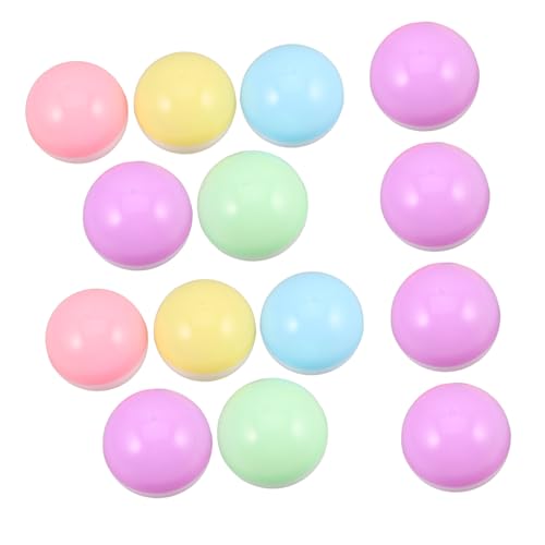 GETAJGHSD 50 Stück Bunte Macaron Farbige Runde Container für Diy Projekte Süßigkeiten und Automaten Grün Blau Gelb von GETAJGHSD
