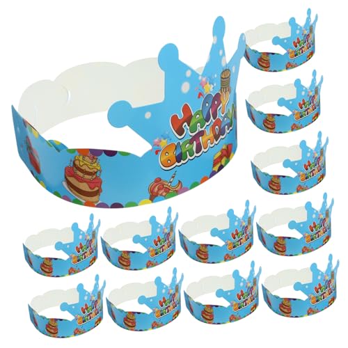 GETAJGHSD 50 Stück Geburtstagskronenhut, Geburtstagsparty Gastgeschenk, Kinderpartyhüte, Geburtstagshüte Für Kinder, Geburtstagspartyhüte, Happy Birthday Hut, Papiergeburtstagskrone, GETAJGHSD 50 Stück Geburtstagskronenhut, Geburtstagsparty Gastgeschenk, Kinderpartyhüte, Geburtstagshüte Für Kinder, Geburtstagspartyhüte, Happy Birthday Hut, Papiergeburtstagskrone, von GETAJGHSD