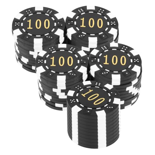 GETAJGHSD 50 Stück Kunststoff Bingo Chips mit Zahlen Bedruckt Leichte Spielchips für Bingo Poker und Lernspiele Robuste Plastik münzen für Klassenzimmer und Karnevalsspiel von GETAJGHSD