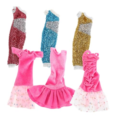 GETAJGHSD Einzigartiges Pailletten-babypuppen-prinzessinnenkostüm Mit 1 Schulter Für Mädchen von GETAJGHSD