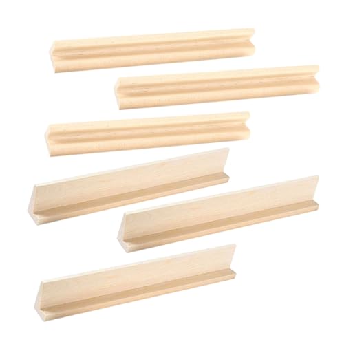 GETAJGHSD 6 Stück Holzbuchstaben Ornamente, Domino Organizer, Domino Tablett, Domino Ständer, Mexikanische Zugtabletts, Spielkartentablett, Mahjong Organizer, Kartenregalständer, Dekorative GETAJGHSD 6 Stück Holzbuchstaben Ornamente, Domino Organizer, Domino Tablett, Domino Ständer, Mexikanische Zugtabletts, Spielkartentablett, Mahjong Organizer, Kartenregalständer, Dekorative von GETAJGHSD