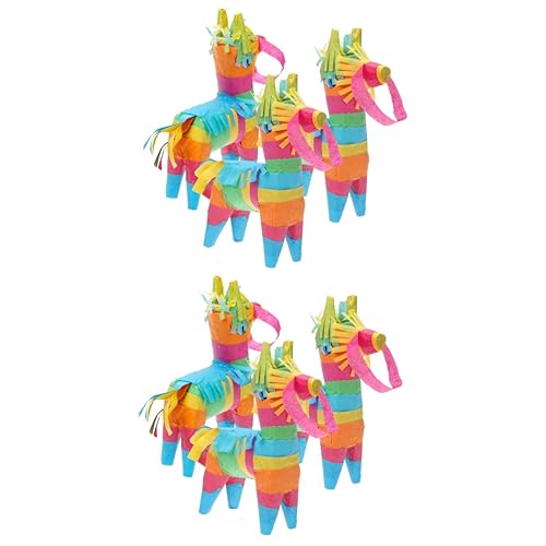 GETAJGHSD 6 Stück Mexikanische Piñatas, Geburtstags Piñatas, Esel Piñatas, Papier Piñatas, Spielzeug, Cinco De Mayo, Kinder Piñatas, Kinder Piñatas, Spielzeug, Cinco De Mayo, Mexikanische GETAJGHSD 6 Stück Mexikanische Piñatas, Geburtstags Piñatas, Esel Piñatas, Papier Piñatas, Spielzeug, Cinco De Mayo, Kinder Piñatas, Kinder Piñatas, Spielzeug, Cinco De Mayo, Mexikanische von GETAJGHSD